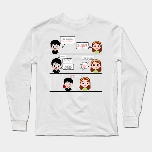 vampire diaries Long Sleeve T-Shirt by Legacy of Self-Expression Art